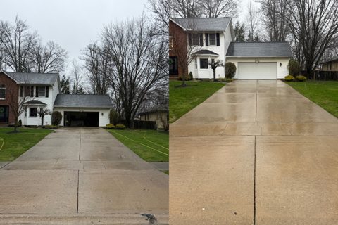 House SoftWash in Solon